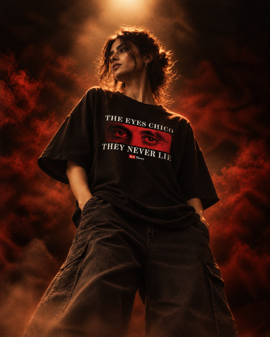 Eyes Chico Oversized Graphic T-Shirt