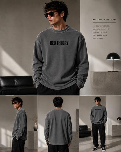 RED THEORY Signature Waffle Tee