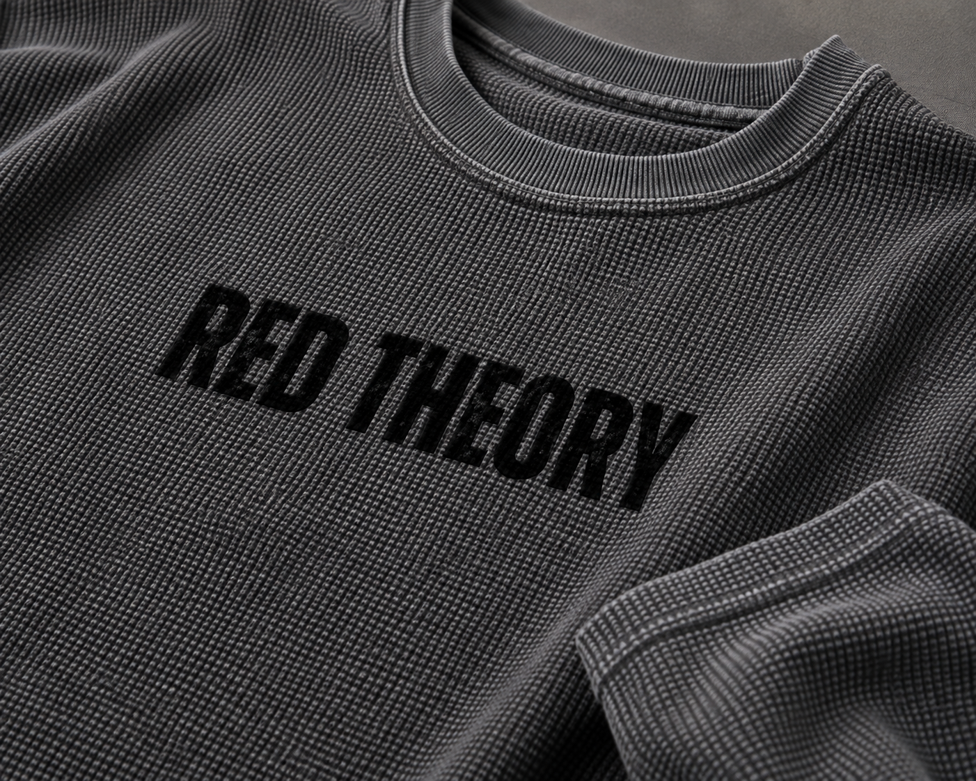 RED THEORY Signature Waffle Tee