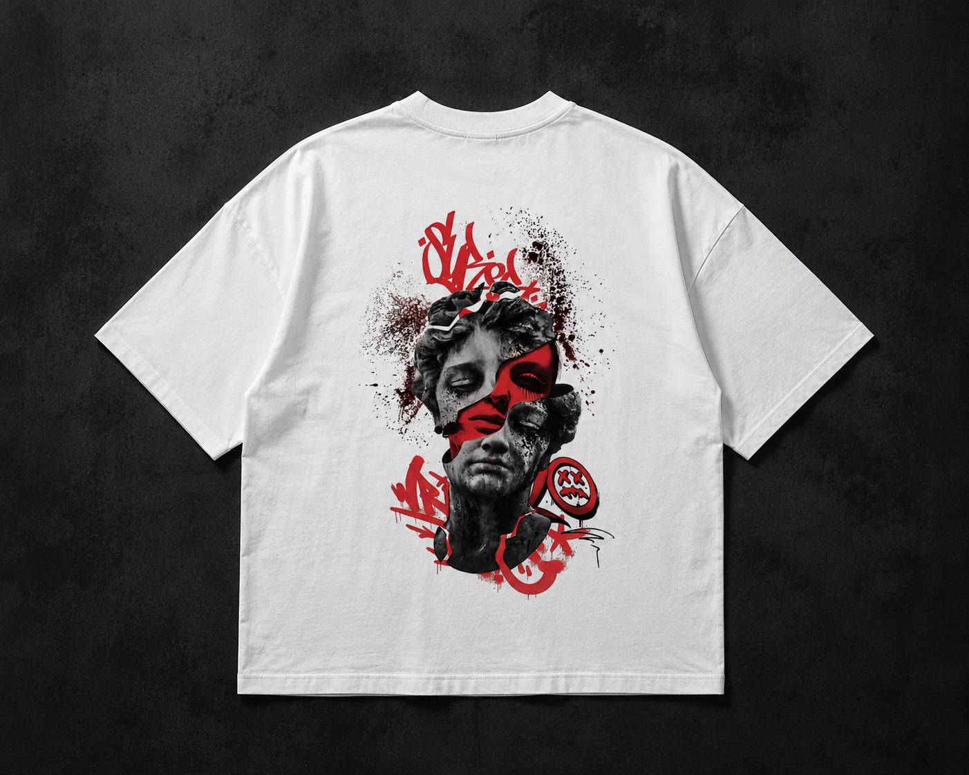 GREEK BACK PRINT  BY RED THEORY