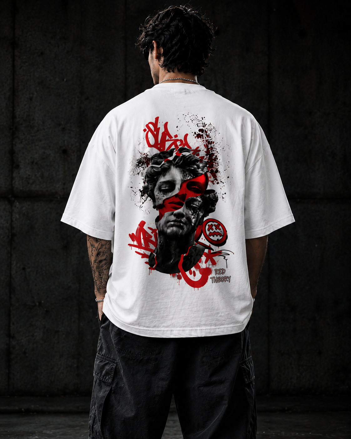 GREEK BACK PRINT  BY RED THEORY