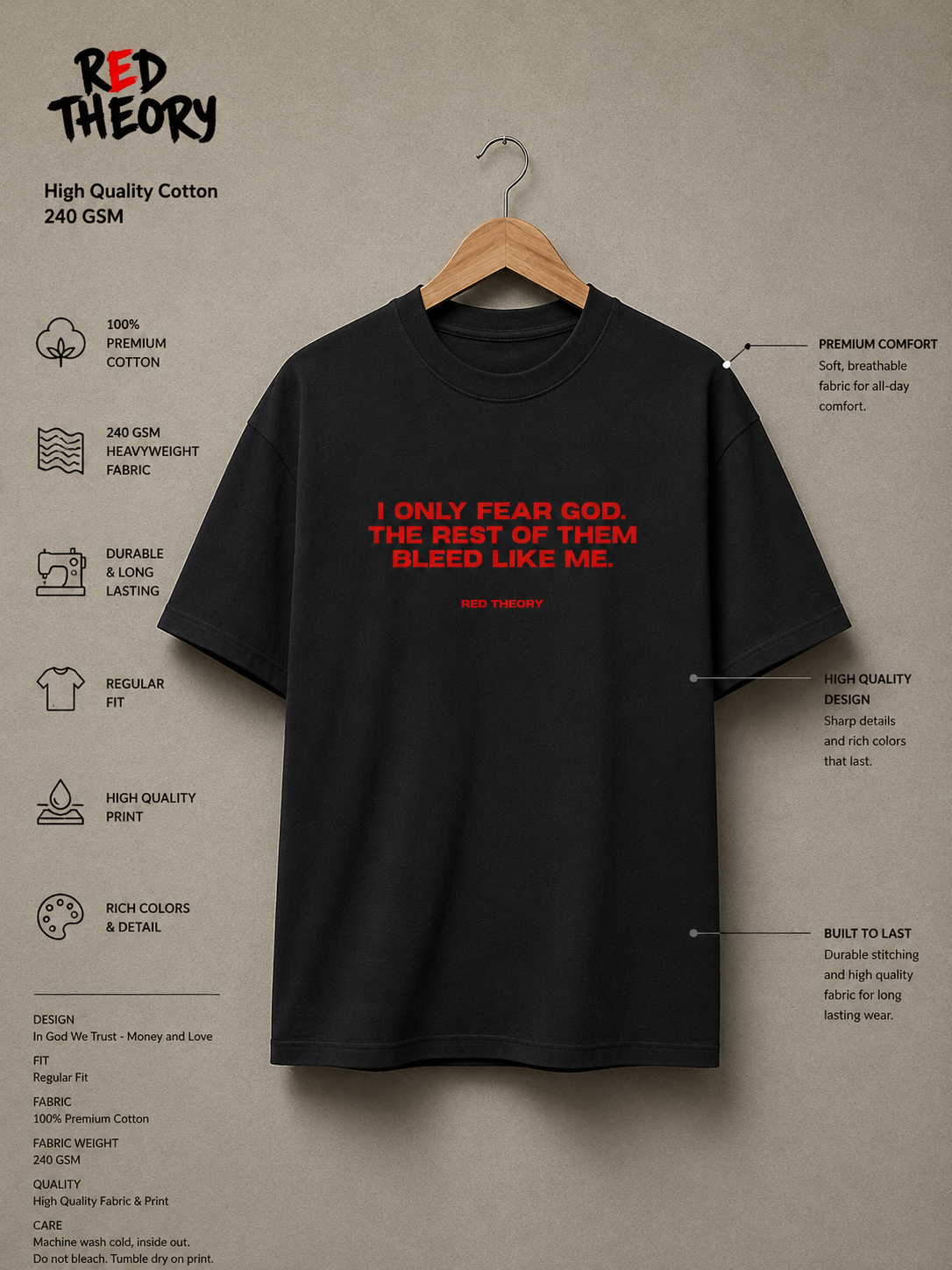 FEAR OF GOD BY RED THEORY