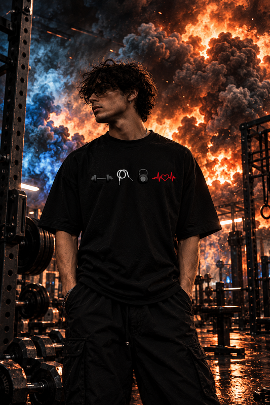 Last Rep Oversized Graphic T-Shirt