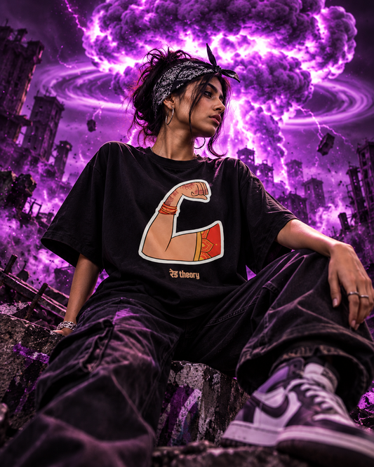 Bangle Flex Oversized Graphic T-Shirt