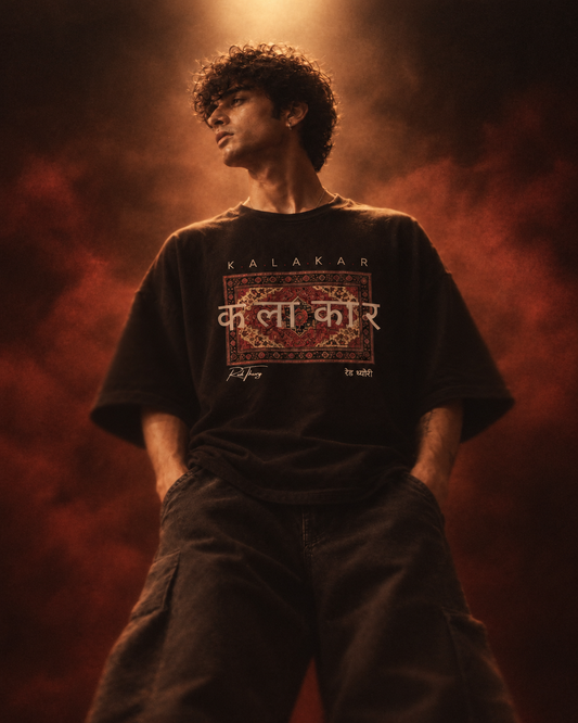 Kalakar Oversized Graphic T-Shirt